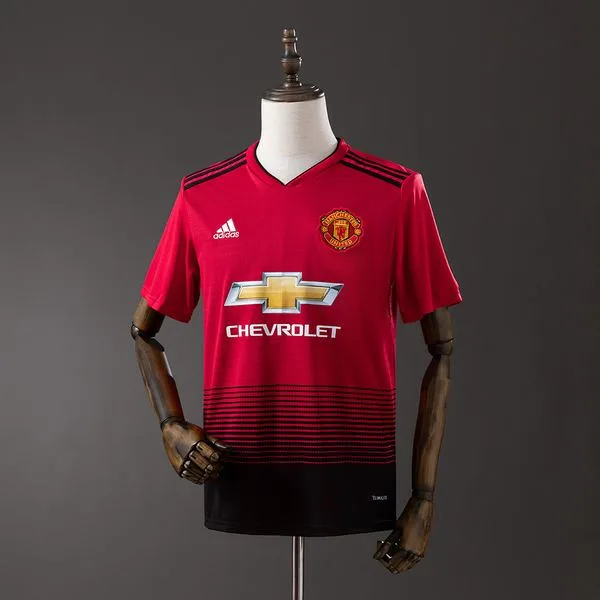 Camiseta de fútbol Manchester United 2018/19 LOCAL MANGA CORTA VERSION FAN